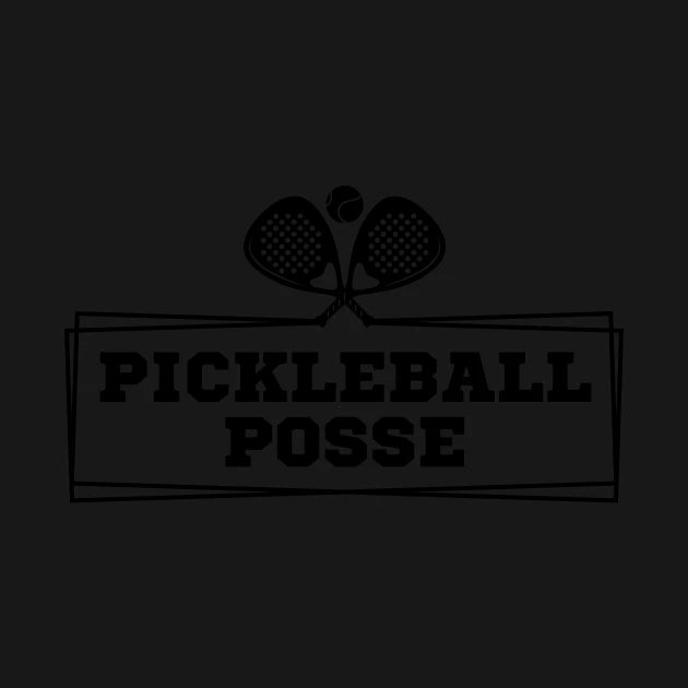 Pickleball Posse Funny Pickleball Quote For Pickleball Lovers Hoodie