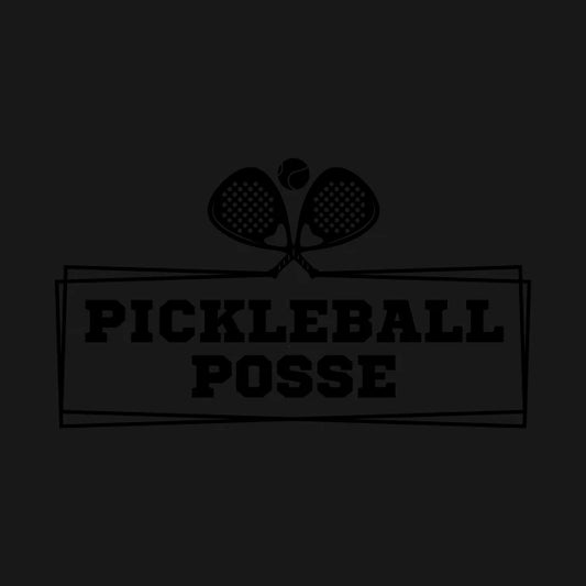 Pickleball Posse Funny Pickleball Quote For Pickleball Lovers Hoodie