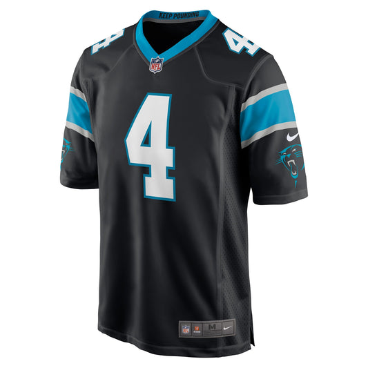 Eddy Pineiro Carolina Panthers Game Player Jersey - Black