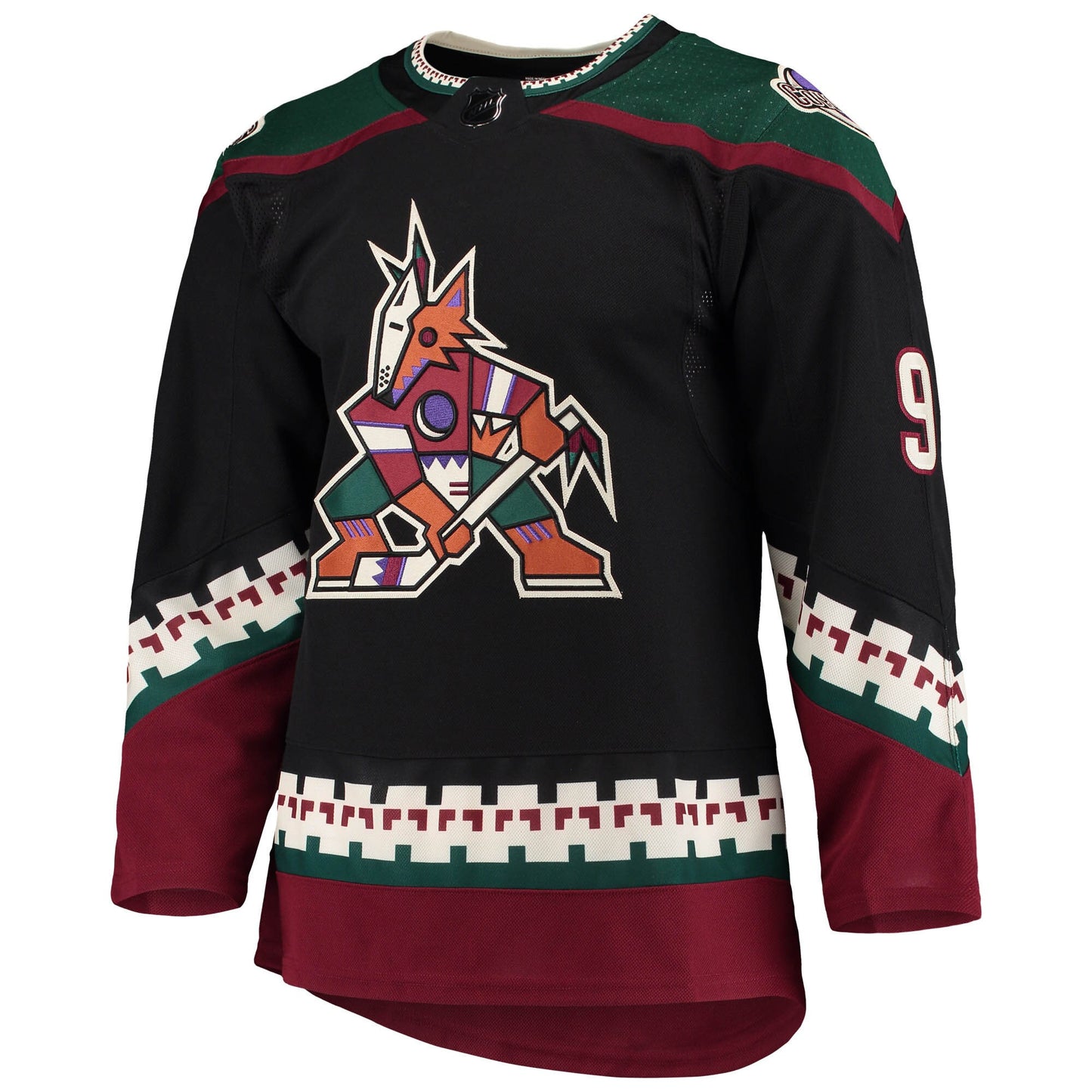 Clayton Keller Arizona Coyotes Home Authentic Pro Player Jersey - Black