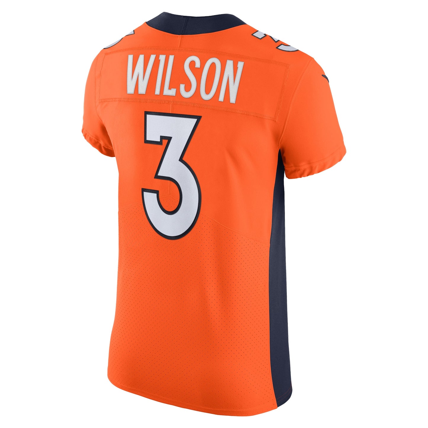 Russell Wilson Denver Broncos Vapor Elite Jersey - Orange