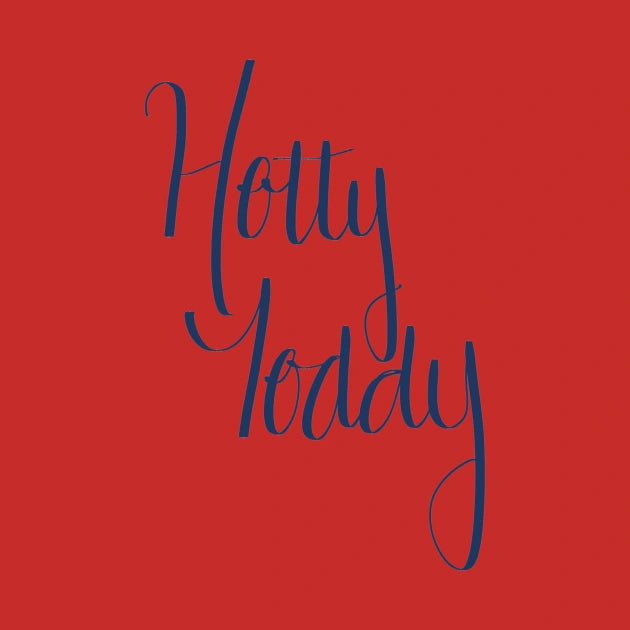 Hotty Toddy In Navy Blue T-Shirt