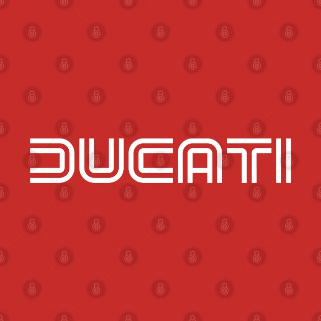 Retro 70S Ducati T-Shirt