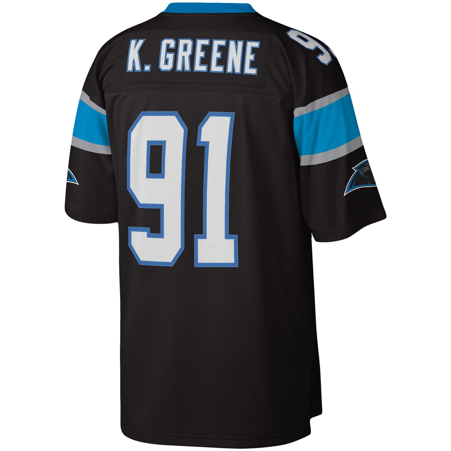 Kevin Greene Carolina Panthers Mitchell & Ness Big & Tall 1996 Retired Player Replica Jersey - Black