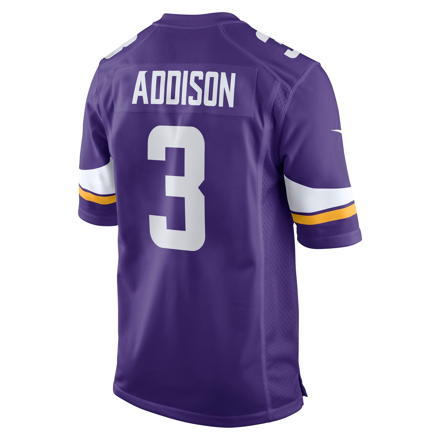Jordans Addison Minnesota Vikings 2023 NFL Draft First Round Pick Game Jersey - Purple
