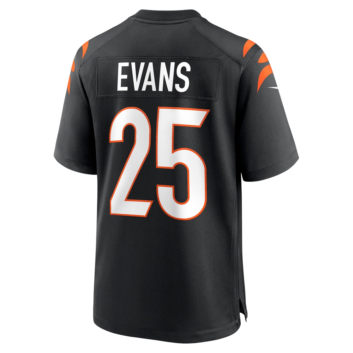 Chris Evans Cincinnati Bengals Game Jersey - Black