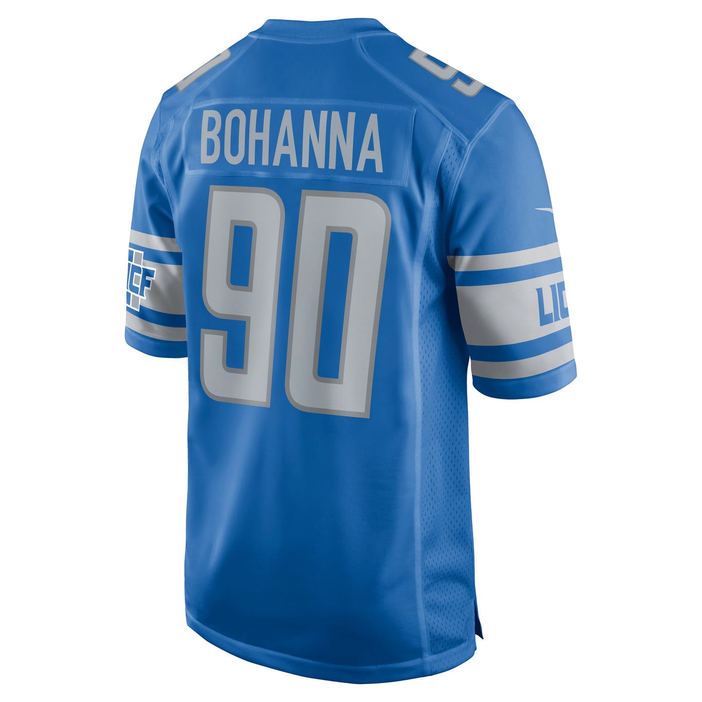Quinton Bohanna Detroit Lions Team Game Jersey - ?Blue