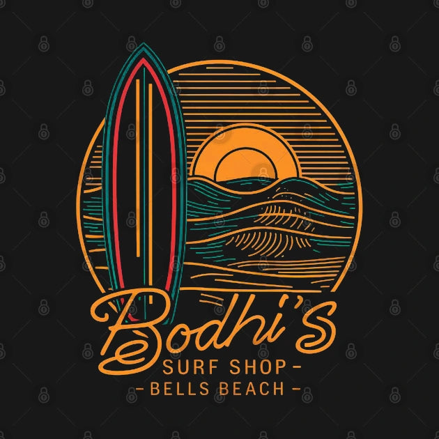Bodhi'S Surf Shop - Bells Beach, Australia - Est. 1991 Hoodie
