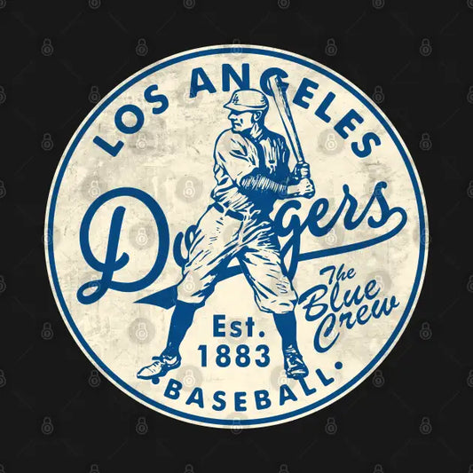 Old Style Dodgers (Large) By Buck Tee T-Shirt