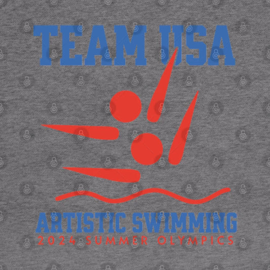 Artistic Swimming - Team Usa - Summer Olympics Hoodie