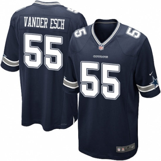 Men's Dallas Cowboys Leighton Vander Esch ?Game Jersey Navy Blue