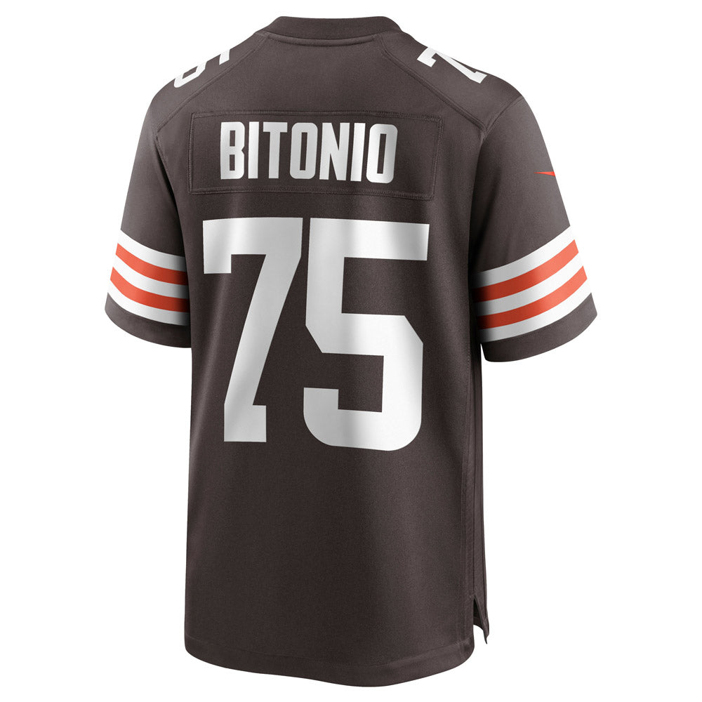 Men's Cleveland Browns Joel Bitonio Game Jersey Brown