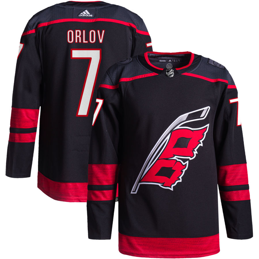 Dmitry Orlov Carolina Hurricanes Alternate Primegreen Authentic Pro Jersey - Black
