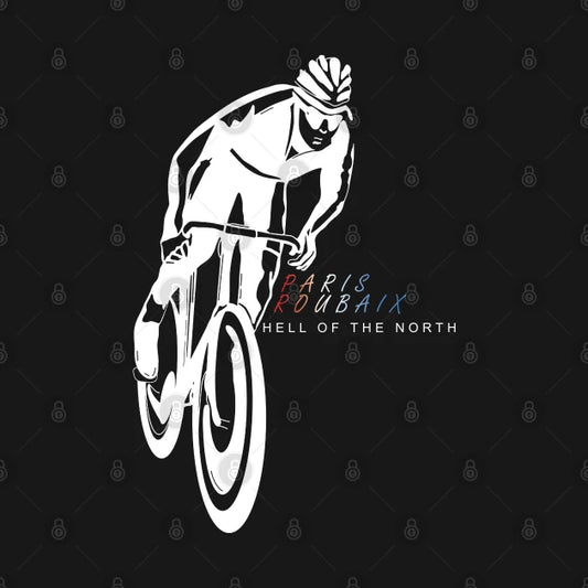 Paris Roubaix Hell Of The North /Cycling T-Shirt