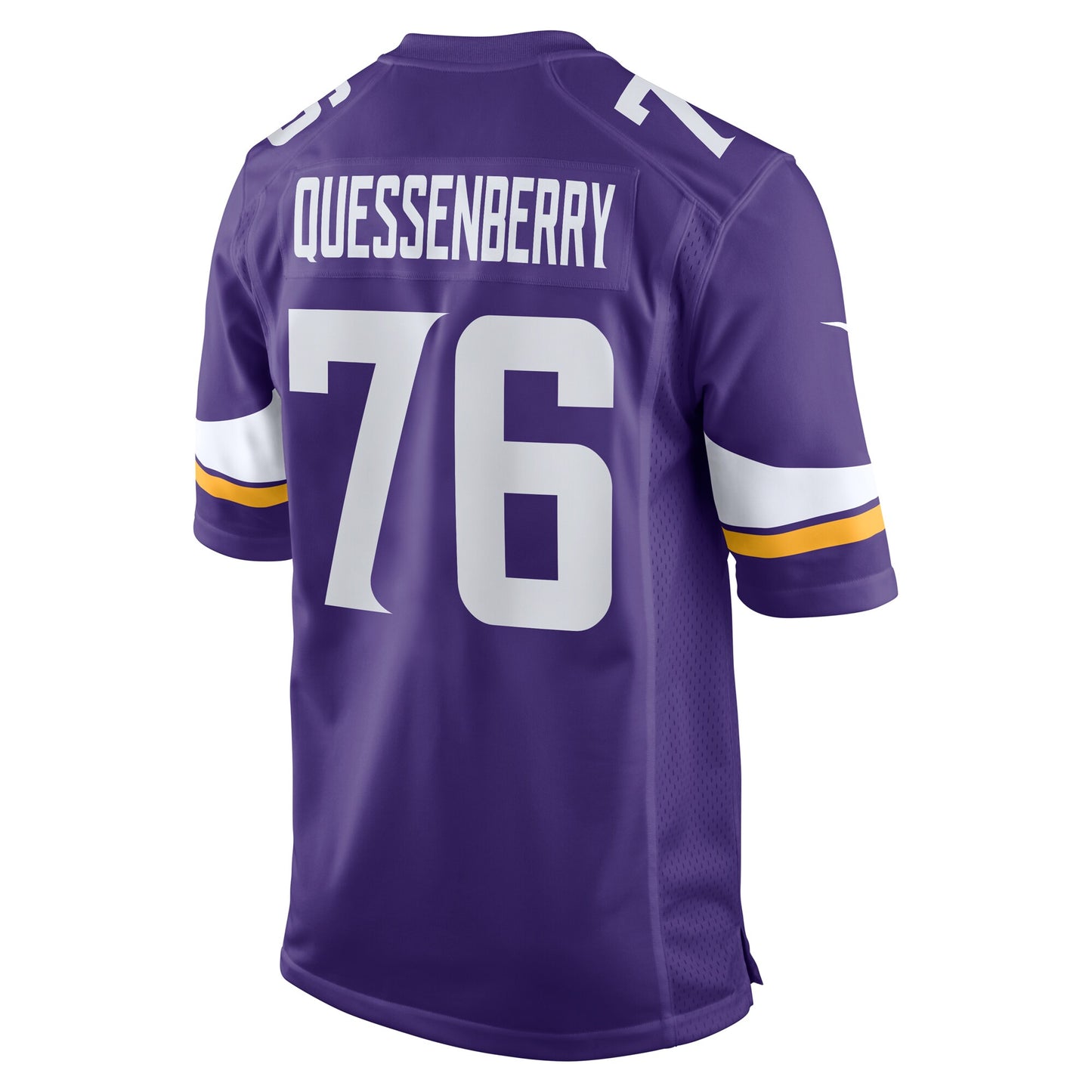 David Quessenberry Minnesota Vikings Team Game Jersey - ?Purple