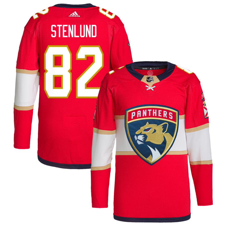 Kevin Stenlund Florida Panthers Home Primegreen Authentic Pro Jersey - Red