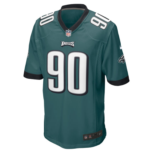 Jordans Davis Philadelphia Eagles Player Game Jersey - Green