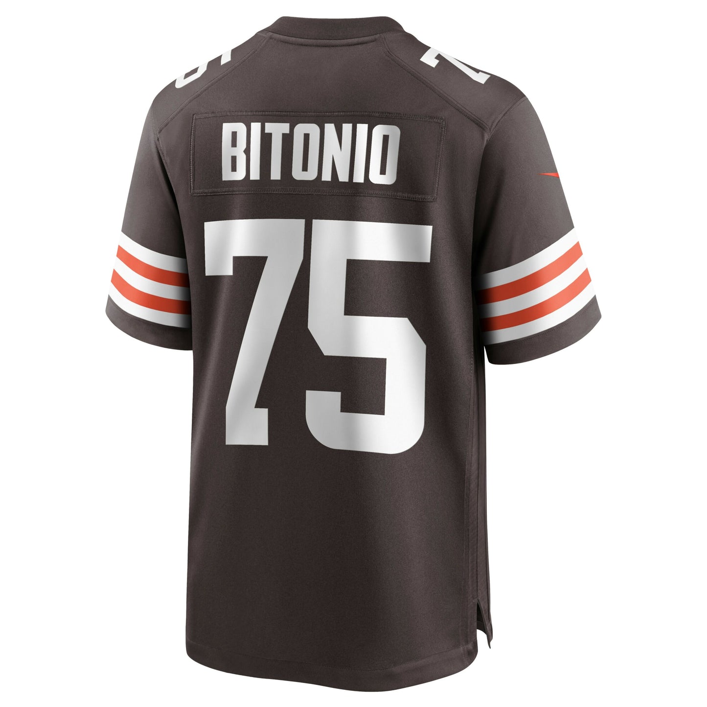 Joel Bitonio Cleveland Browns Game Jersey - Brown
