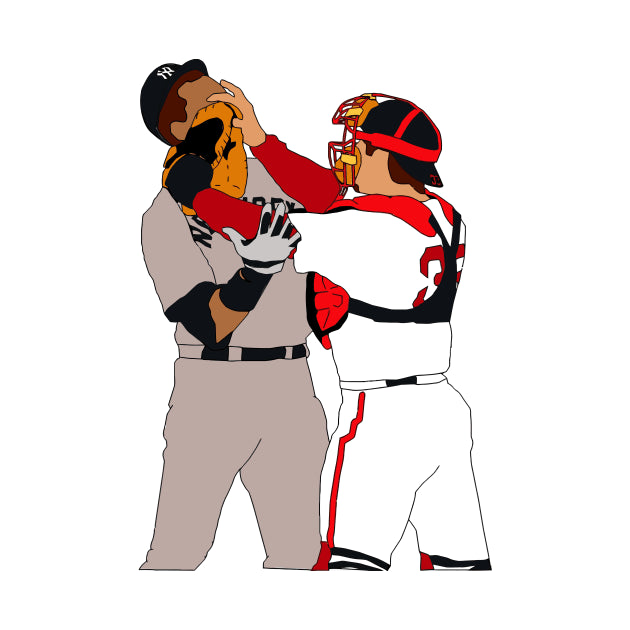 Jason Varitek Alex Rodriguez Brawl T-Shirt