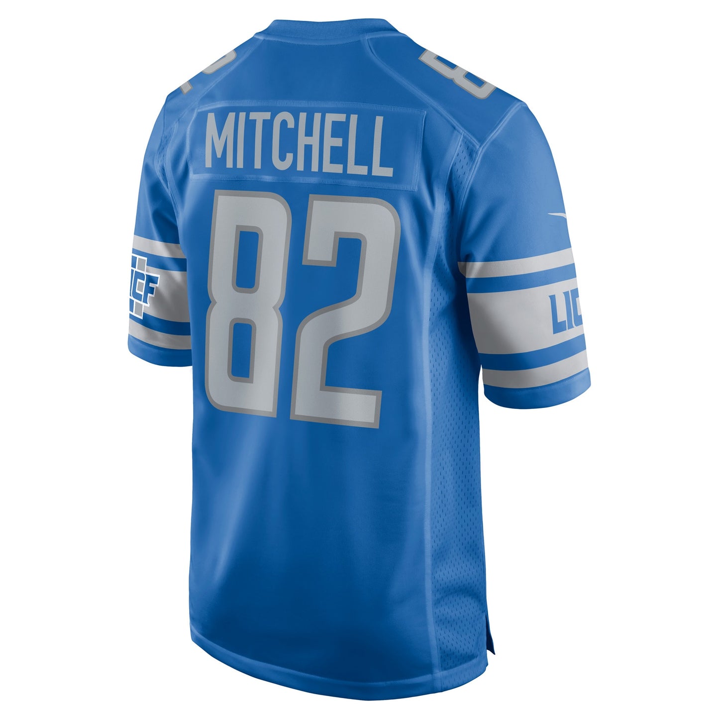 James Mitchell Detroit Lions Player Game Jersey - Blue