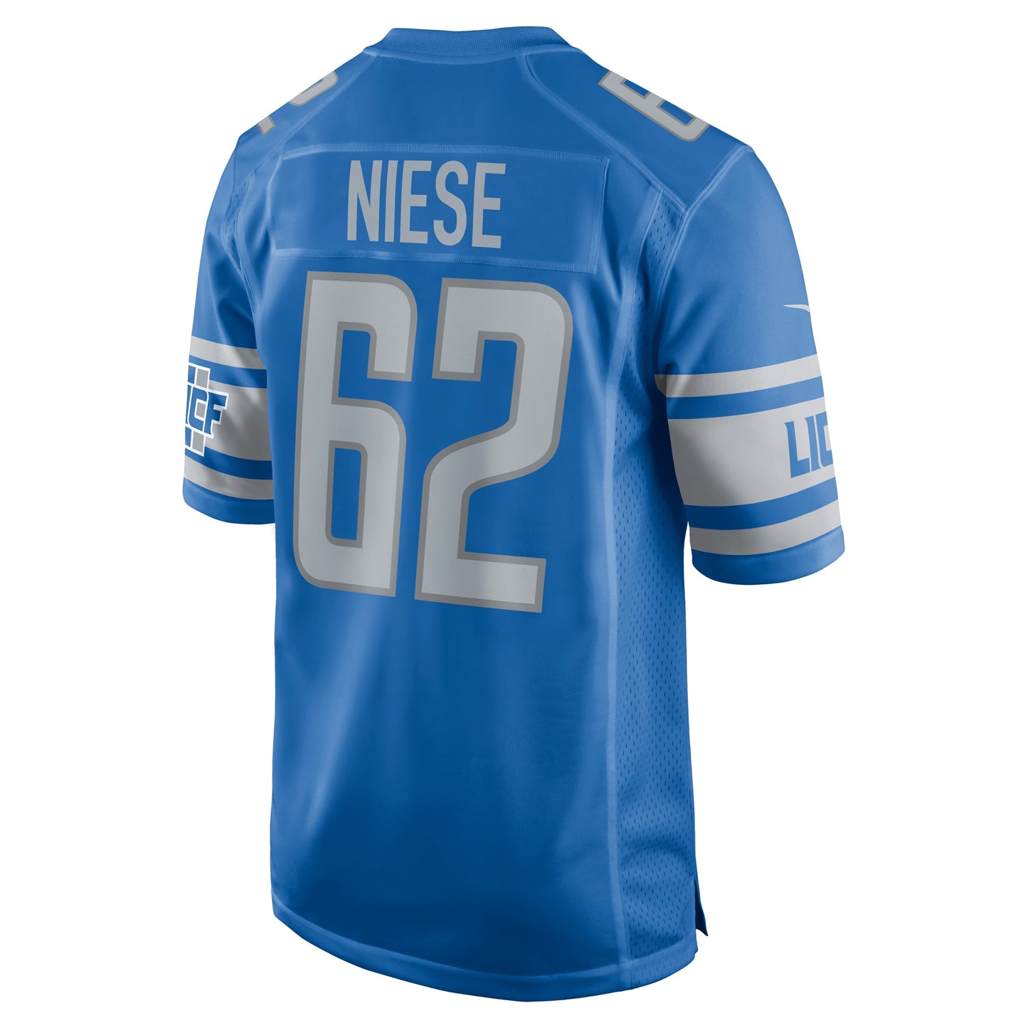 Michael Niese Detroit Lions Team Game Jersey - ?Blue