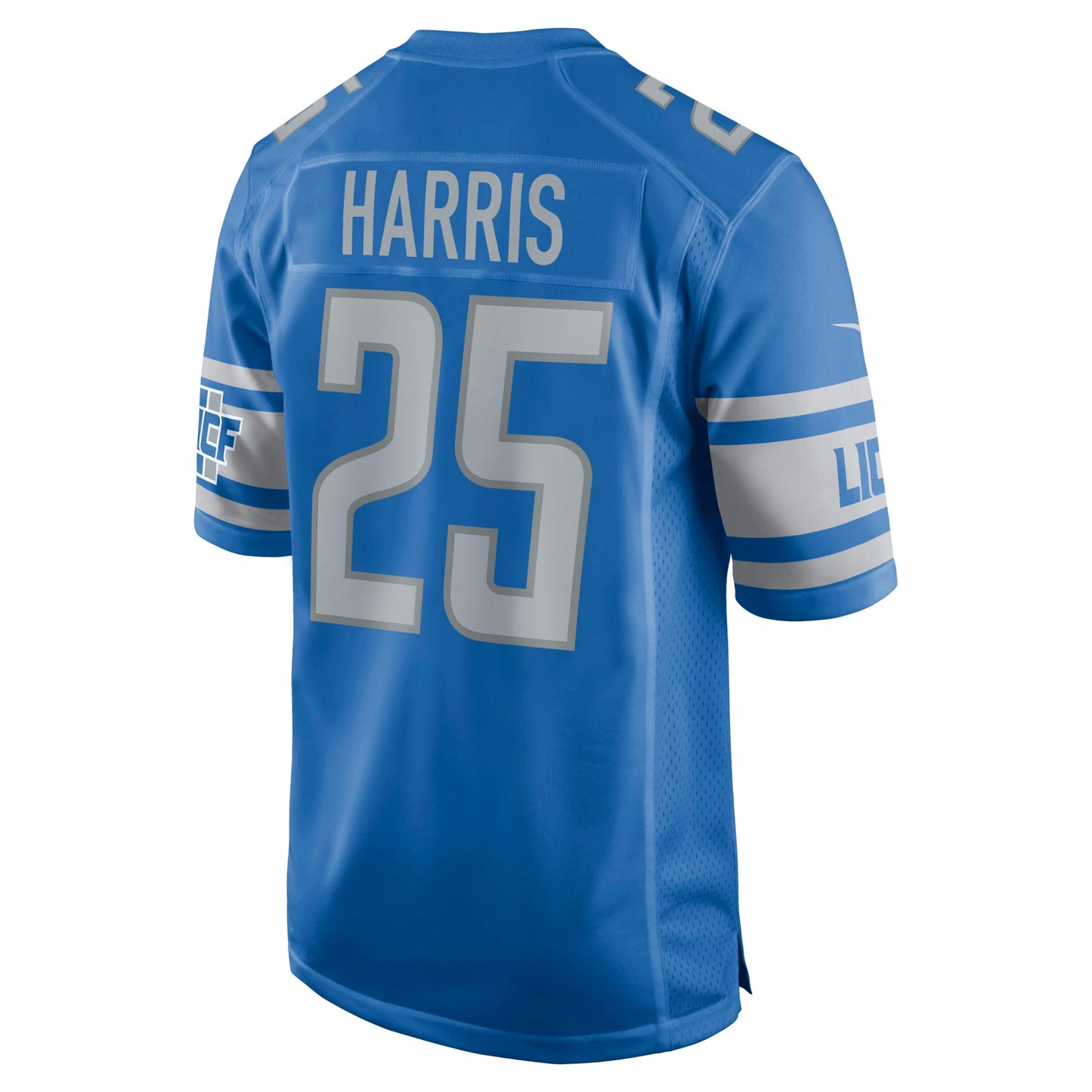 Will Harris Detroit Lions Game Jersey - Blue