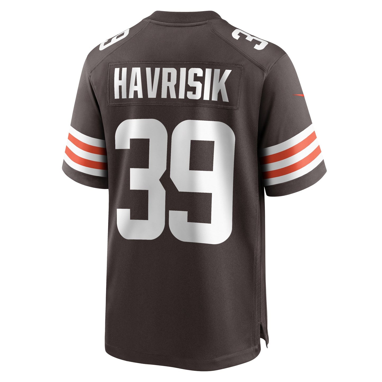 Lucas Havrisik Cleveland Browns Team Game Jersey - ?Brown