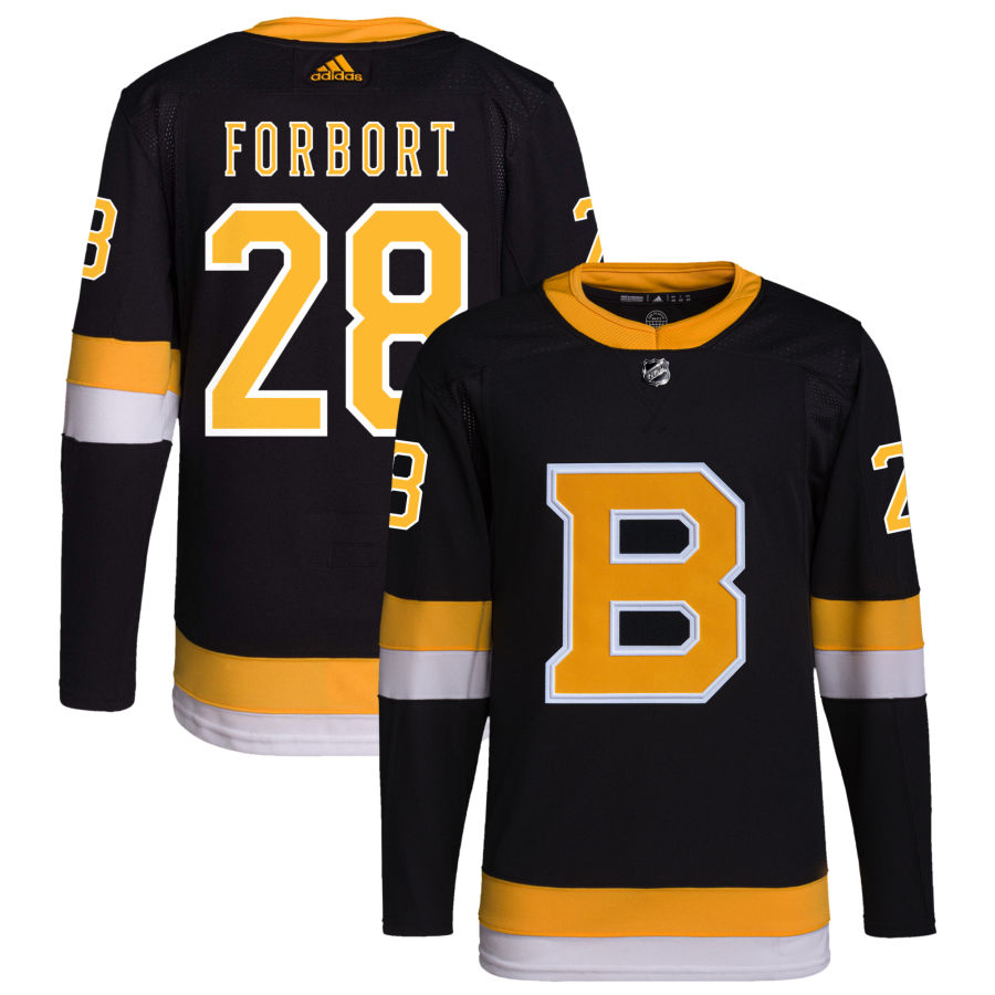 Derek Forbort Boston Bruins Alternate Primegreen Authentic Pro Jersey - Black