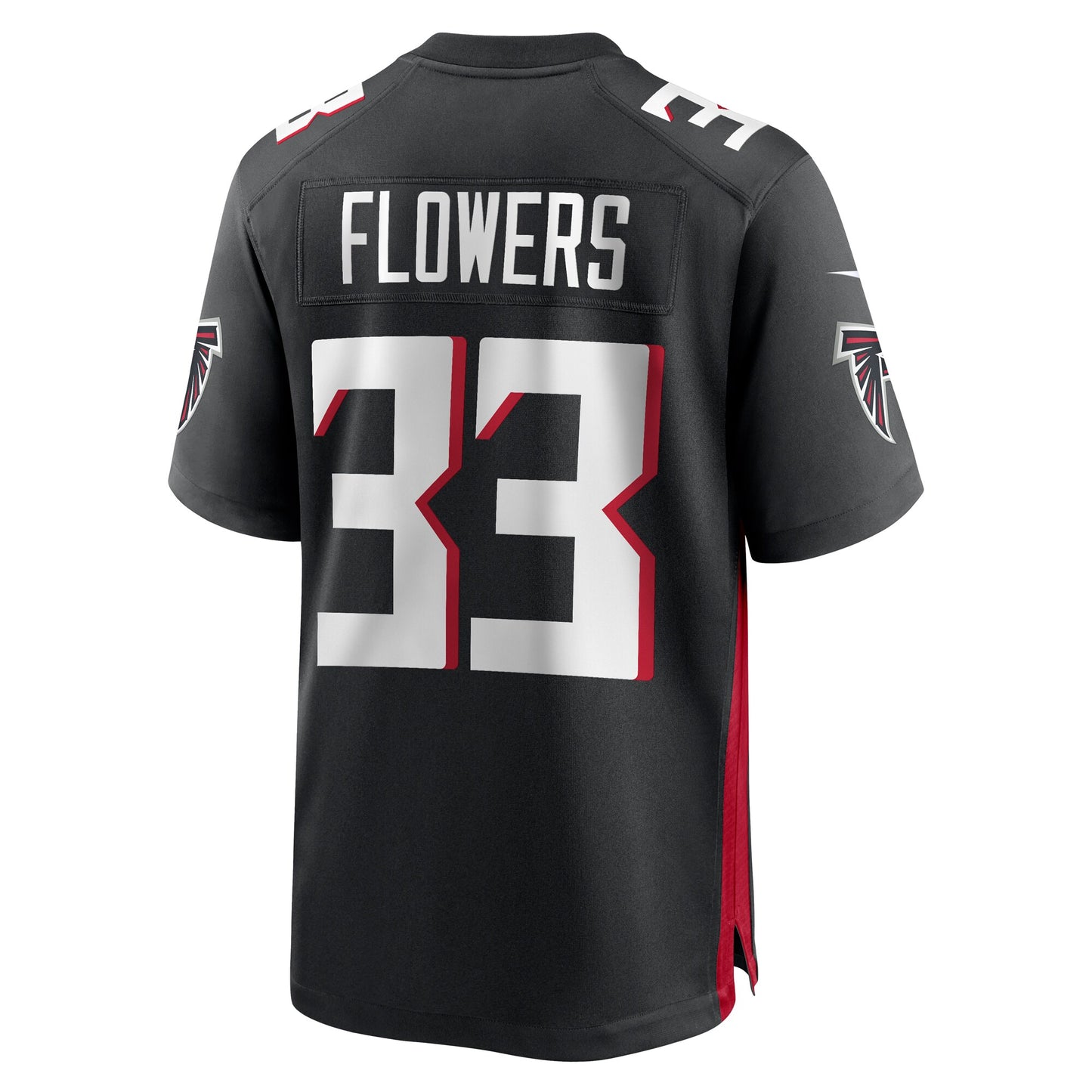 Tre Flowers Atlanta Falcons Team Game Jersey - ?Black