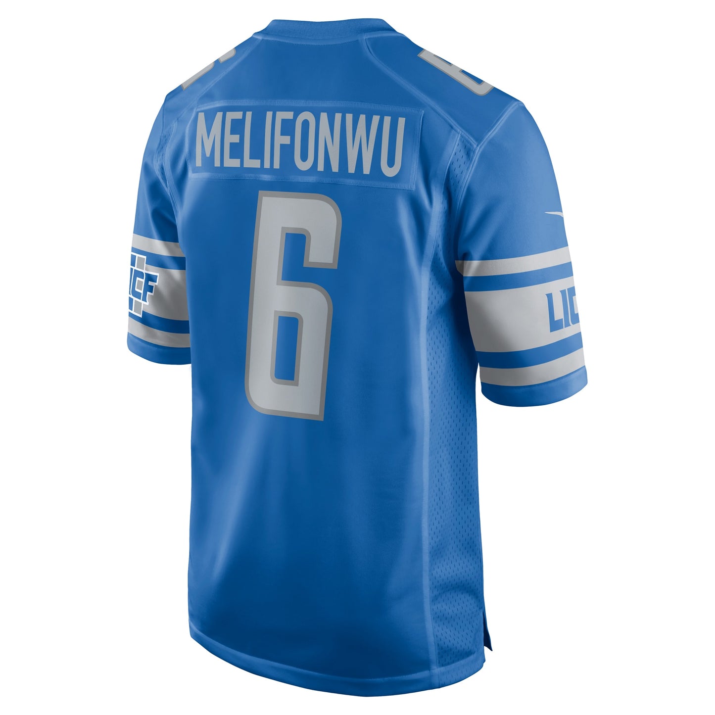 Ifeatu Melifonwu Detroit Lions Team Game Jersey - ?Blue