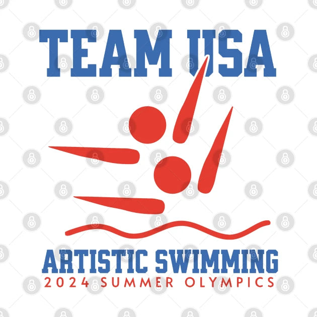 Artistic Swimming - Team Usa - Summer Olympics T-Shirt