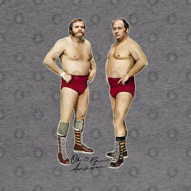 Ole And Gene Anderson - Vintage Pro Wrestling Hoodie