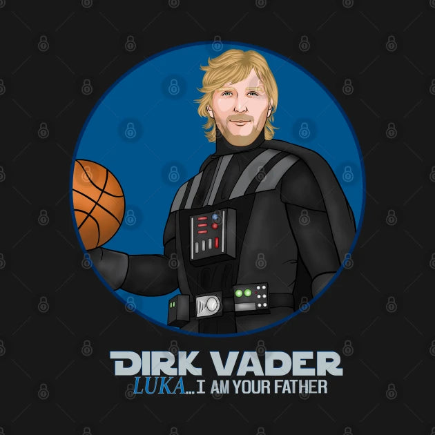 Dallas Mavericks (Mavs) Dirk Nowitzki + Luka Doncic, I Am Your Father, Basketball, Dirk, Luka Hoodie