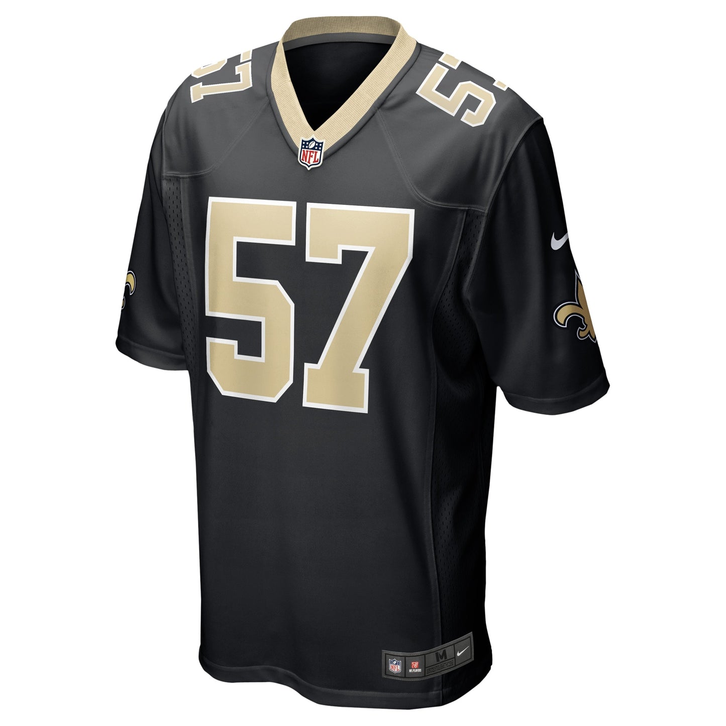 Christian Ringo New Orleans Saints Game Player Jersey - Black