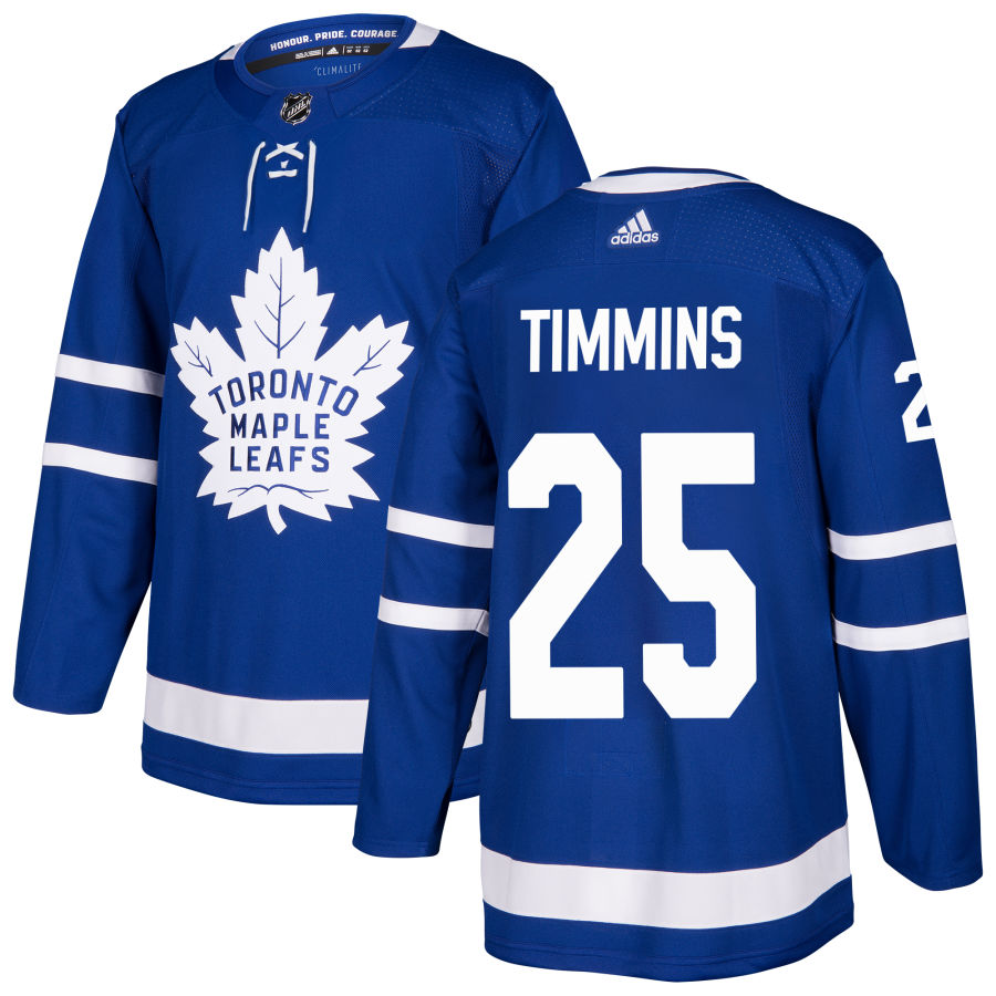 Conor Timmins Toronto Maple Leafs Authentic Jersey - Blue