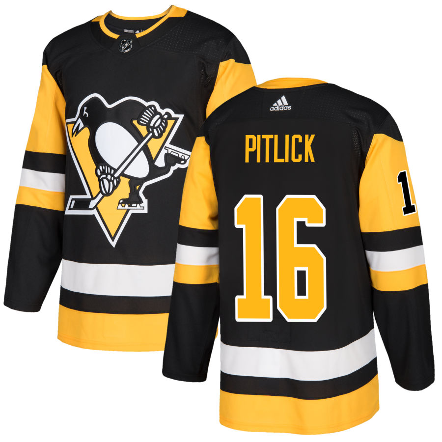 Rem Pitlick Pittsburgh Penguins Authentic Jersey - Black