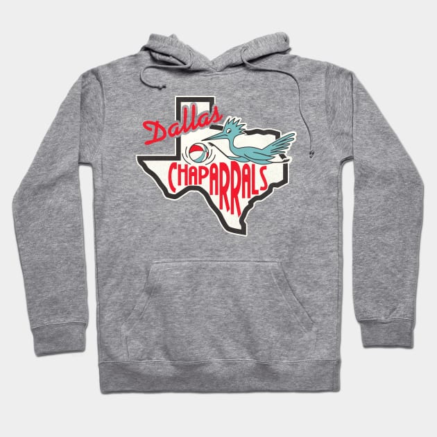 Defunct Dallas Chaparrals Basketball Hoodie