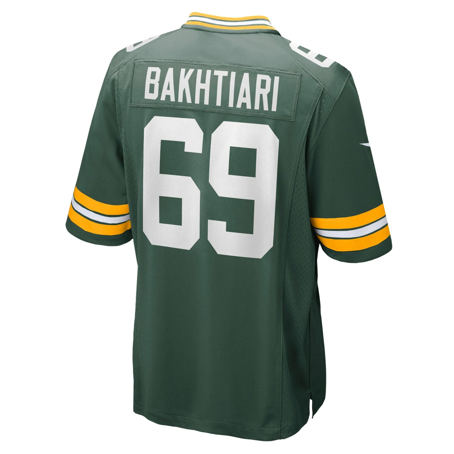 David Bakhtiari Green Bay Packers Game Jersey - Green