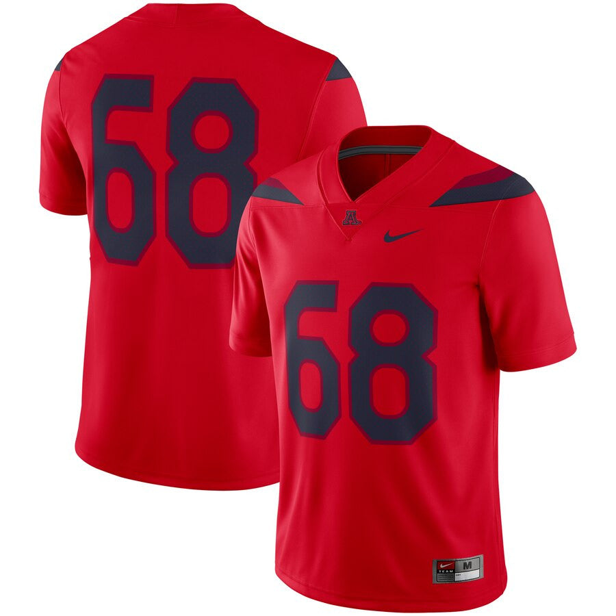 68 Arizona Wildcats Alternate Game Jersey Red 2019