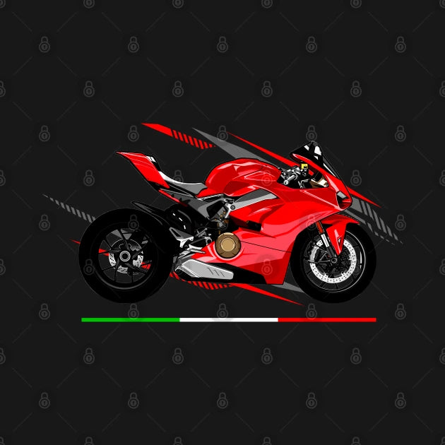 Ducati Panigale V4 Motorbike T-Shirt