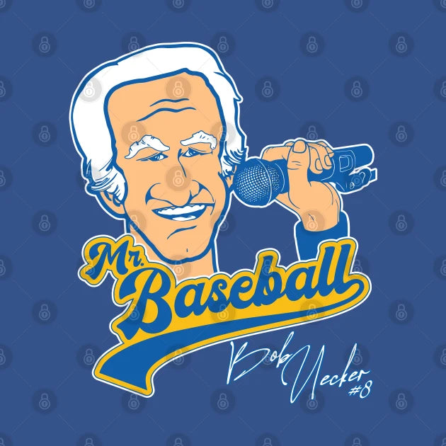 Mr Baseball ))(( Bob Uecker Baseball Tribute Hoodie