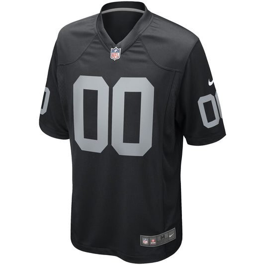 Jim Otto Las Vegas Raiders Game Retired Player Jersey - Black
