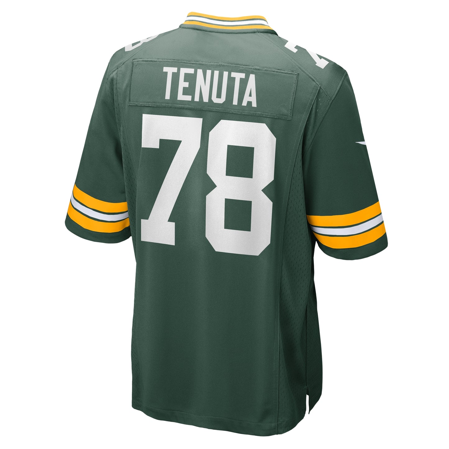 Luke Tenuta Green Bay Packers Home Game Player Jersey - Green