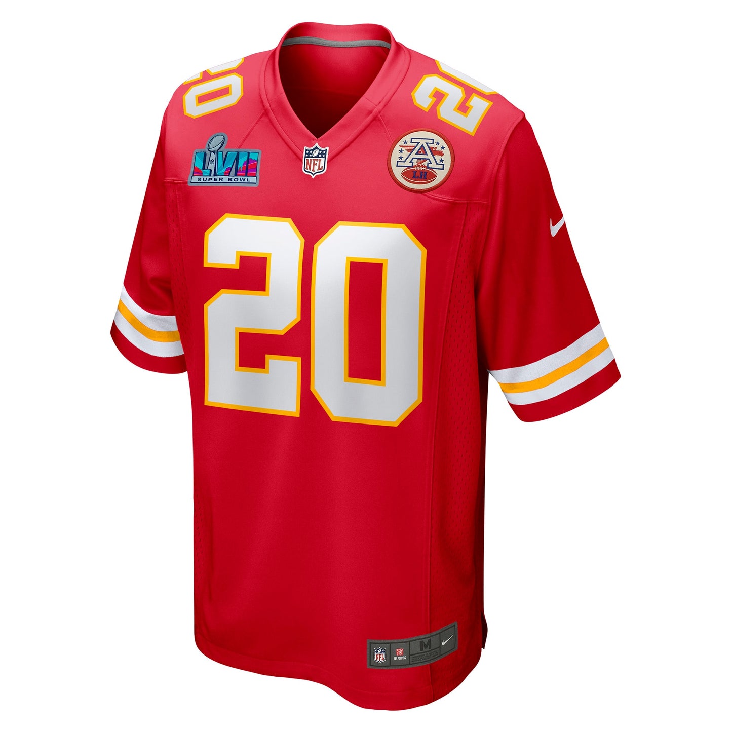 Justin Reid Kansas City Chiefs Super Bowl LVII Patch Game Jersey - Red