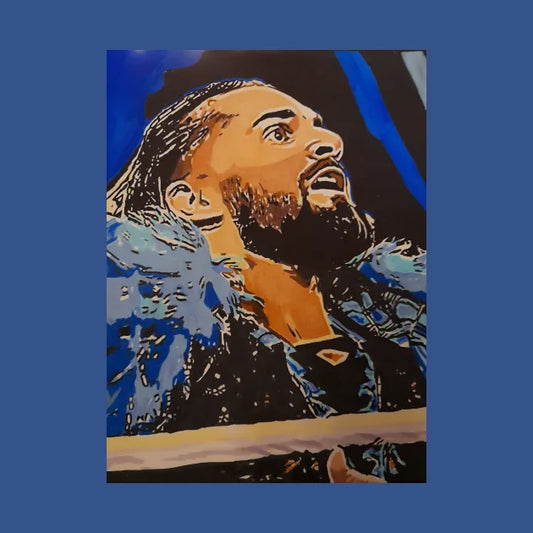 Wwe Seth Rollins Painting Hoodie