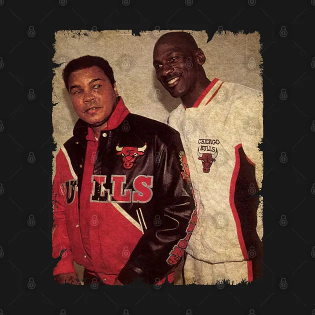 Muhammad Ali With Michael Jordan Hoodie