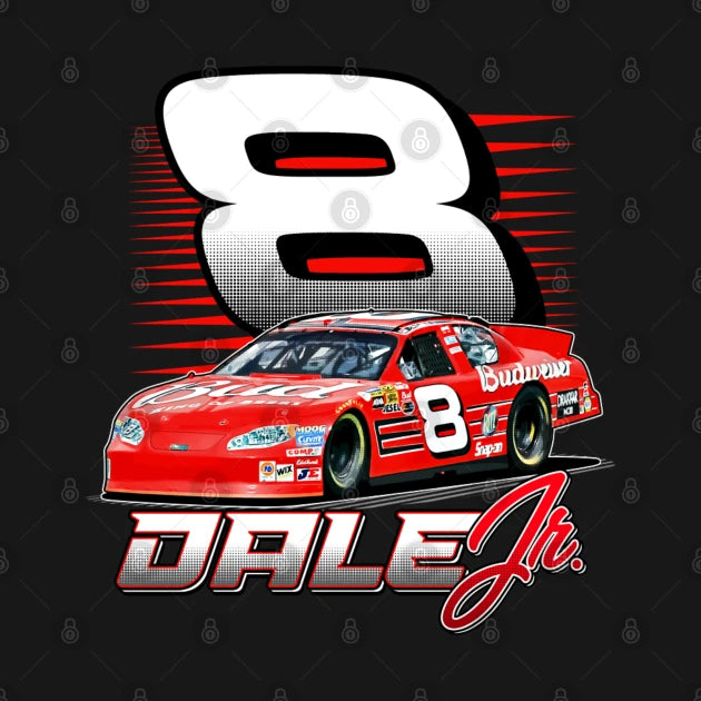 Dale Jr. Big 8 Retro Hoodie