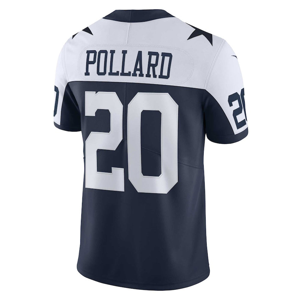 Men's Dallas Cowboys Tony Pollard Vapor Jersey - Navy