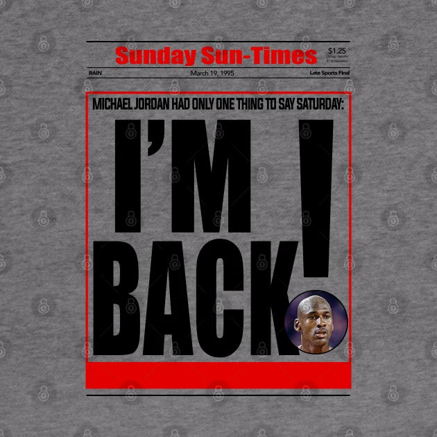 I'M Back Hoodie