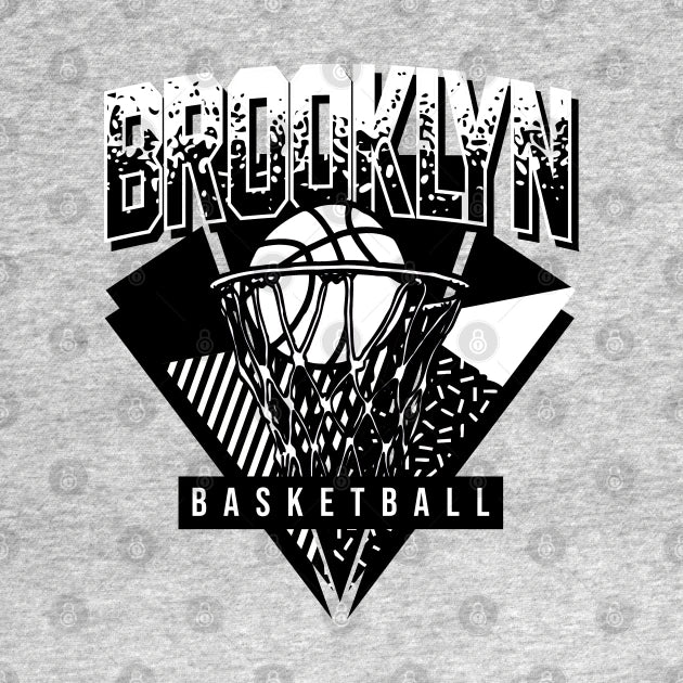 Brooklyn Basketball 90S Throwback T-Shirt